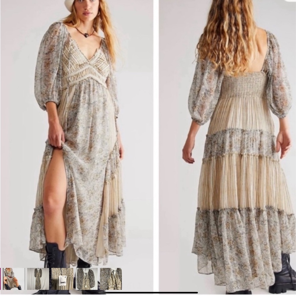 NWT Free People maxi dress - Picture 2 of 5